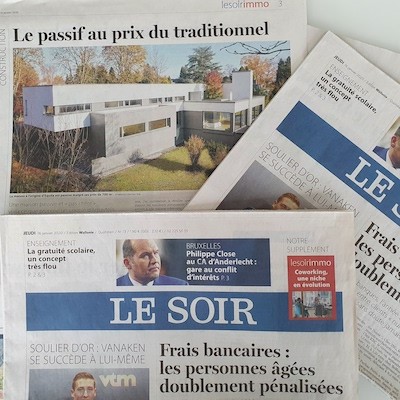 Le soir Immo du 16 janvier 2020